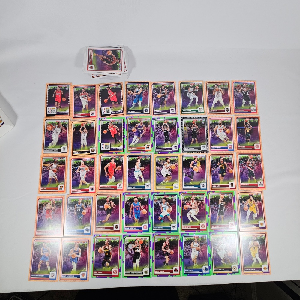 Panini‎ NBA 2023-2024 Haunted Hoops Basketball Cards Lot, Rising Stars,